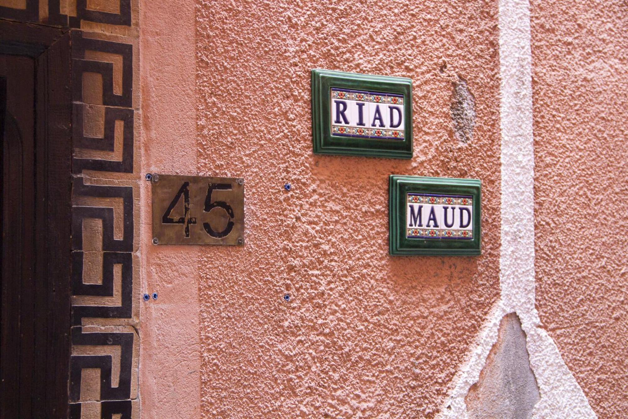 Riad Maud Marrakesh Eksteriør billede